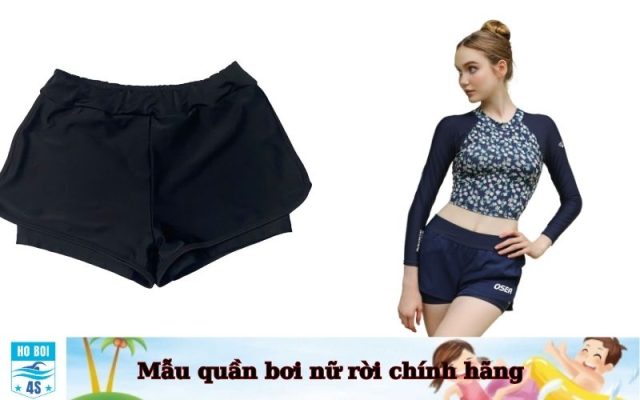 Mẫu quần bơi nữ rời chính hãng