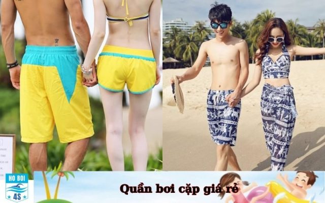 Quần bơi cặp giá rẻ