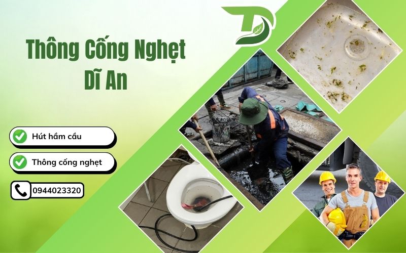 thông cống nghẹt dĩ an giá rẻ