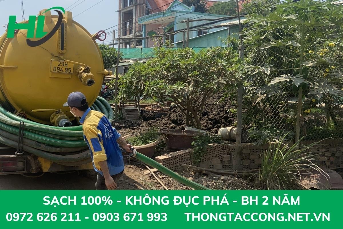 hút bể phốt tại Tây Hồ uy tín